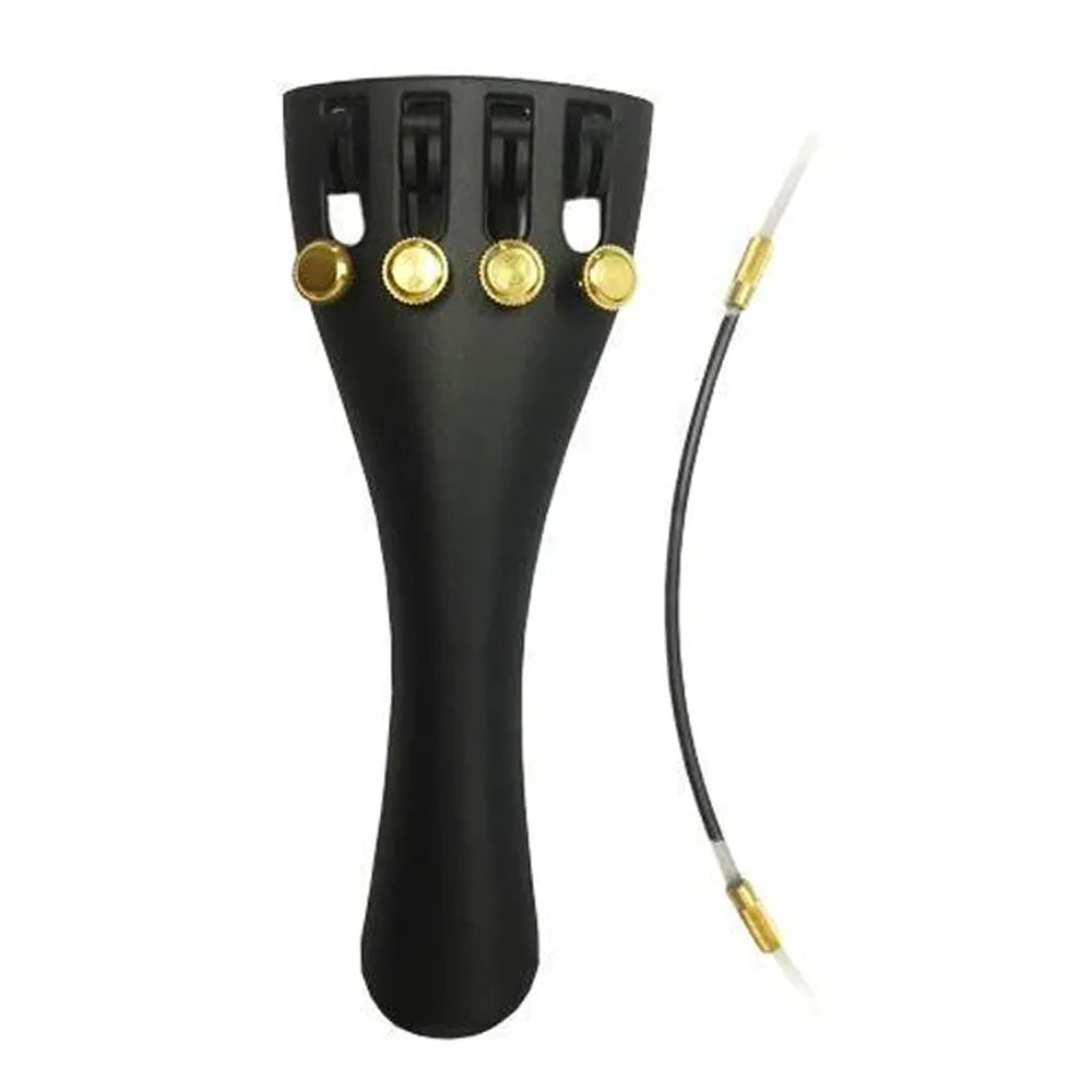 Wittner Original Series Violin Tailpiece 3/4 with Gold Adjusters