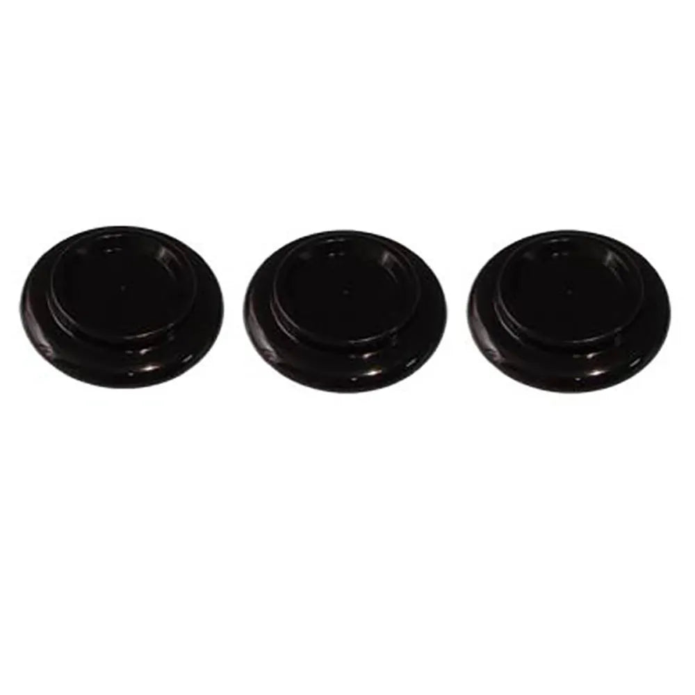 Piano Castor Cups Grand Set of 3