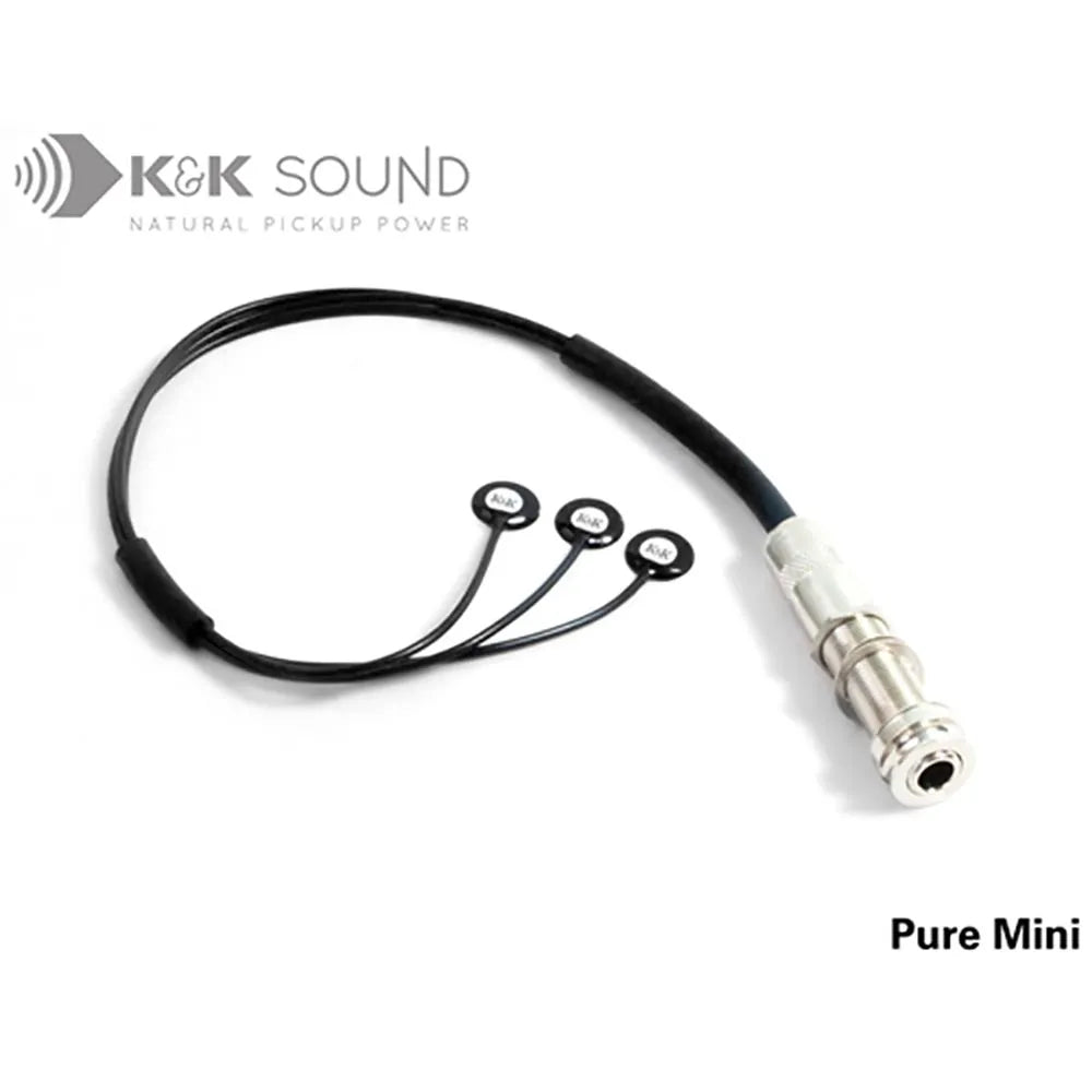 K&K Pure Mini 3-Head Passive Transducer Pickup - Open Box