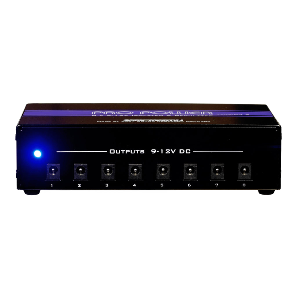 Carl Martin Pro Power v2 Isolated Pedal Board Power Supply with 9V/12V Outputs — view 5
