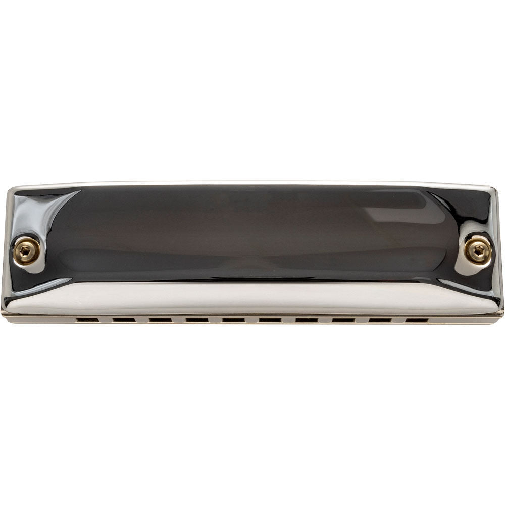 Hohner MS Series Meisterklasse Harmonica - Key of D, 10 Holes, Anodized Aluminium Comb, Brass Reed Plates, Modular System, Made in Germany — view 4