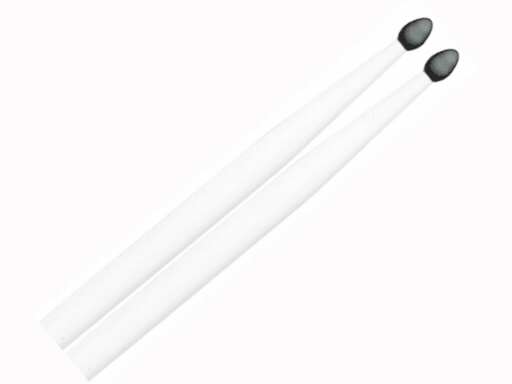 5AN Drumsticks White Black Nylon Tips