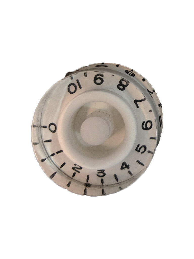 Guitar Volume Control Knob Japanese Style White Vck