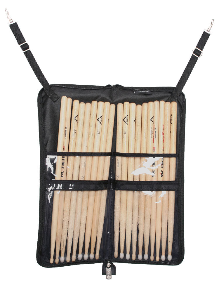 Protection Racket Stick Case Standard Pocket for 10 Pairs of Sticks with — view 2
