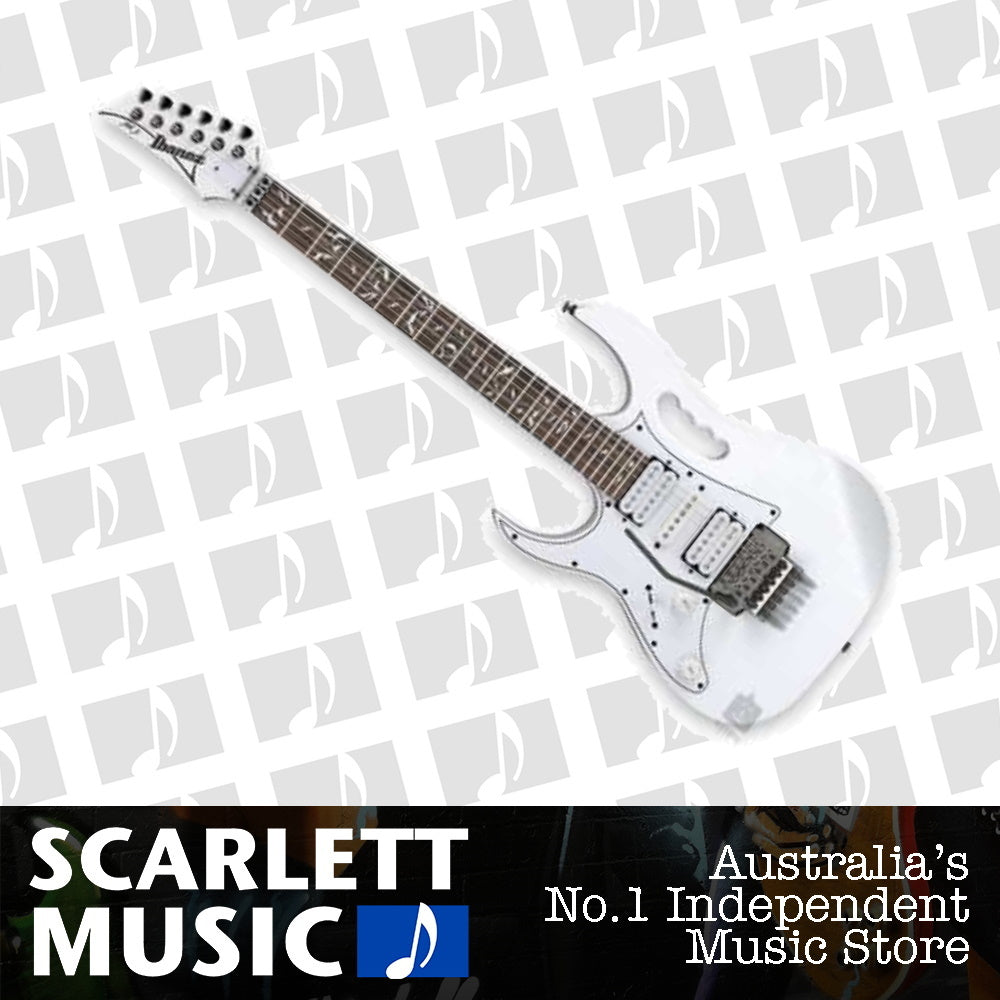 Ibanez JEMJR LH Steve Vai Signature Electric Guitar White Left Handed — view 2