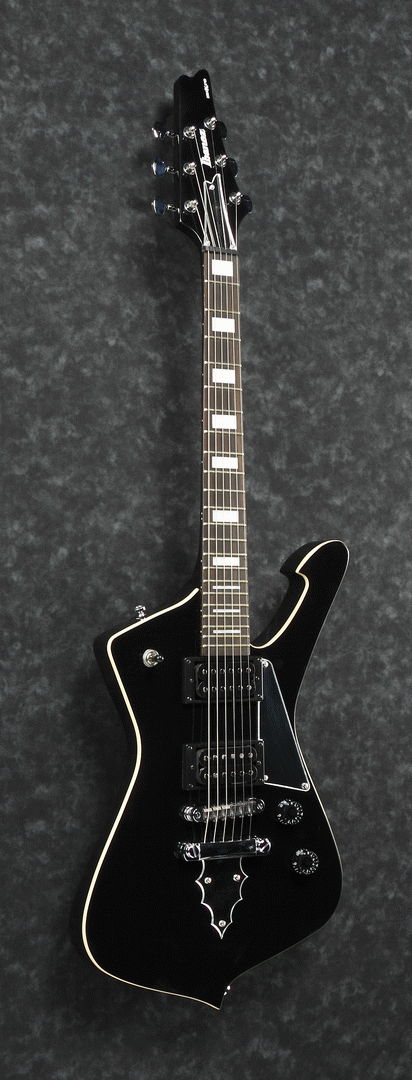 Ibanez PSM10 BK Paul Stanley Electric Guitar (Black) — view 4