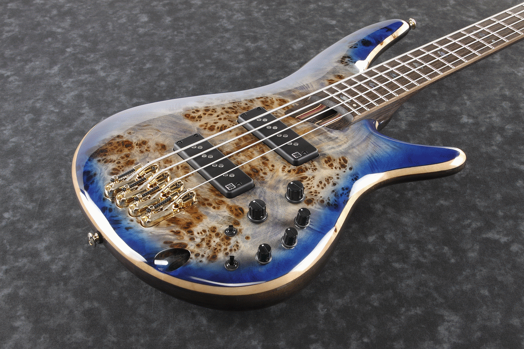 Ibanez SR2600 CBB Premium Electric Bass With Bag(Pgpbb) (Cerulean Blue Burst) — view 4
