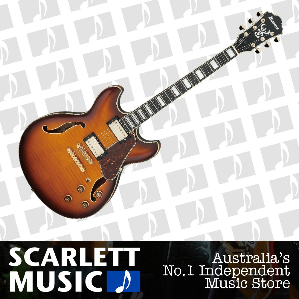 Ibanez Artcore AS93FM Semi Hollow Body Electric Guitar Violin Sunburst — view 2