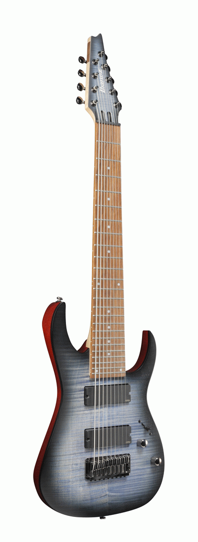 Ibanez RGIR9FME FDF Electric Guitar (Faded Denim Burst Flat) — view 4
