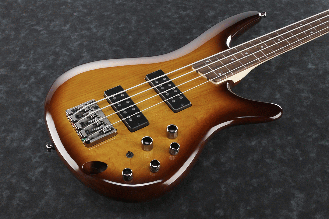 Ibanez SR370EF BBT Electric Bass (Brown Burst) — view 4