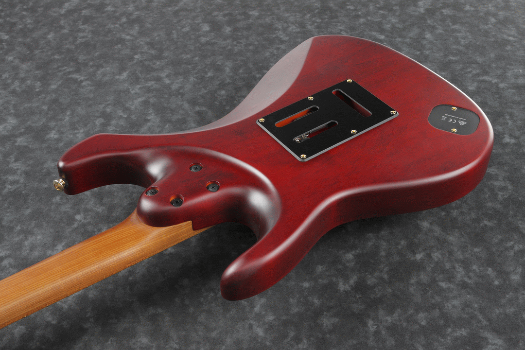 Ibanez SLM10 TRM Scott Lepage Premium Electric Guitar W/Bag (Transparent Red Matte) — view 4