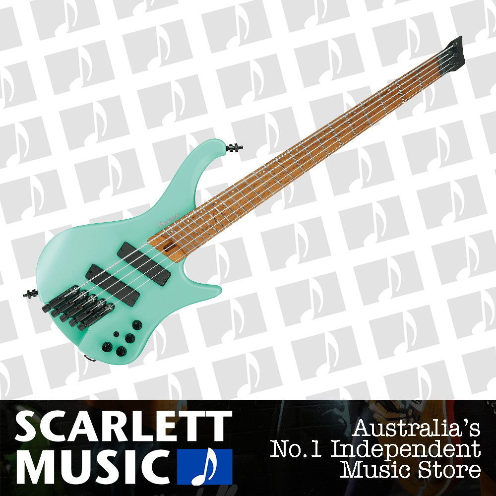 Ibanez EHB1005MS Multi Scale 5 String Electric Bass Guitar Sea Foam Green — view 2