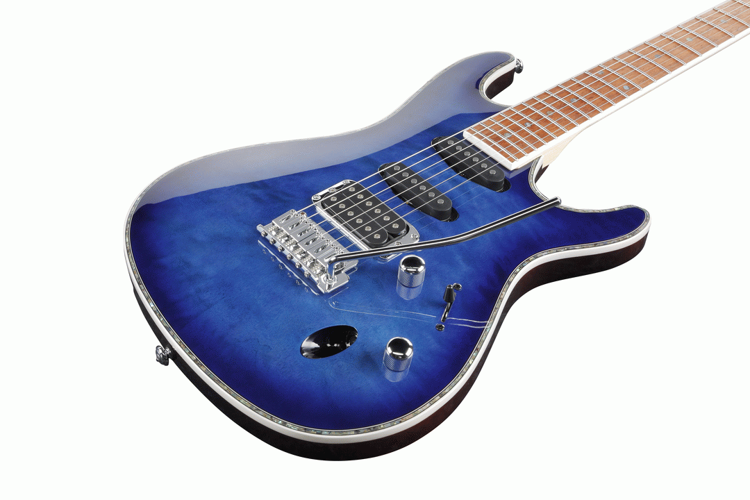 Ibanez SA360NQM SPB Electric Guitar (Sapphire Blue) — view 4