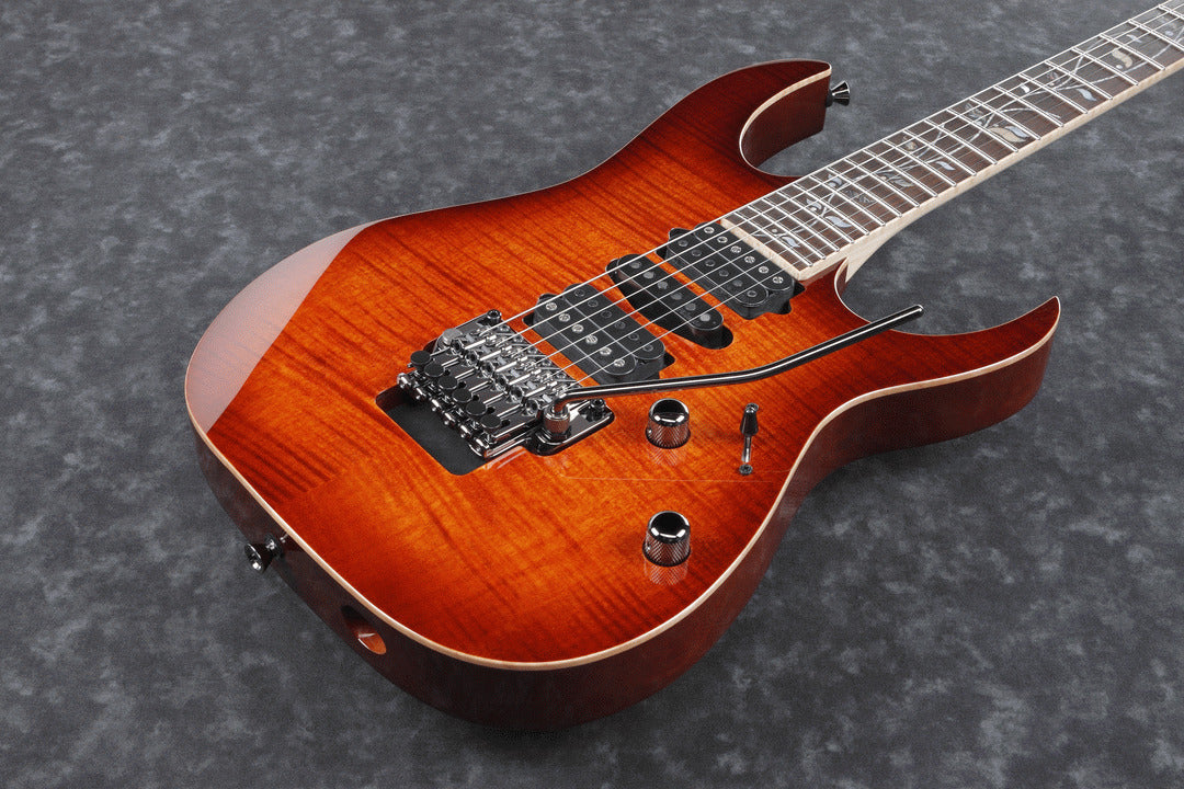 Ibanez Rg8570Z Bsr J Custom Electric Guitar W/Case — view 4