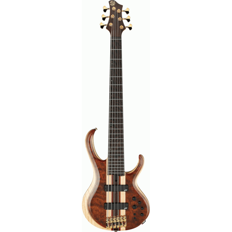 Ibanez BTB1836 NDL Premium Electric 6-String Bass Natural Shadow Low Gloss