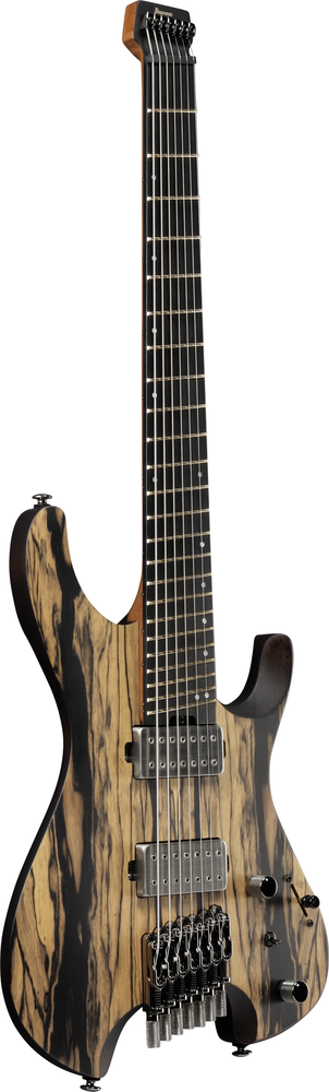 Ibanez QX527PE 7 String Electric Guitar Natural Flat w/ Bag - QX527PENTF — view 8