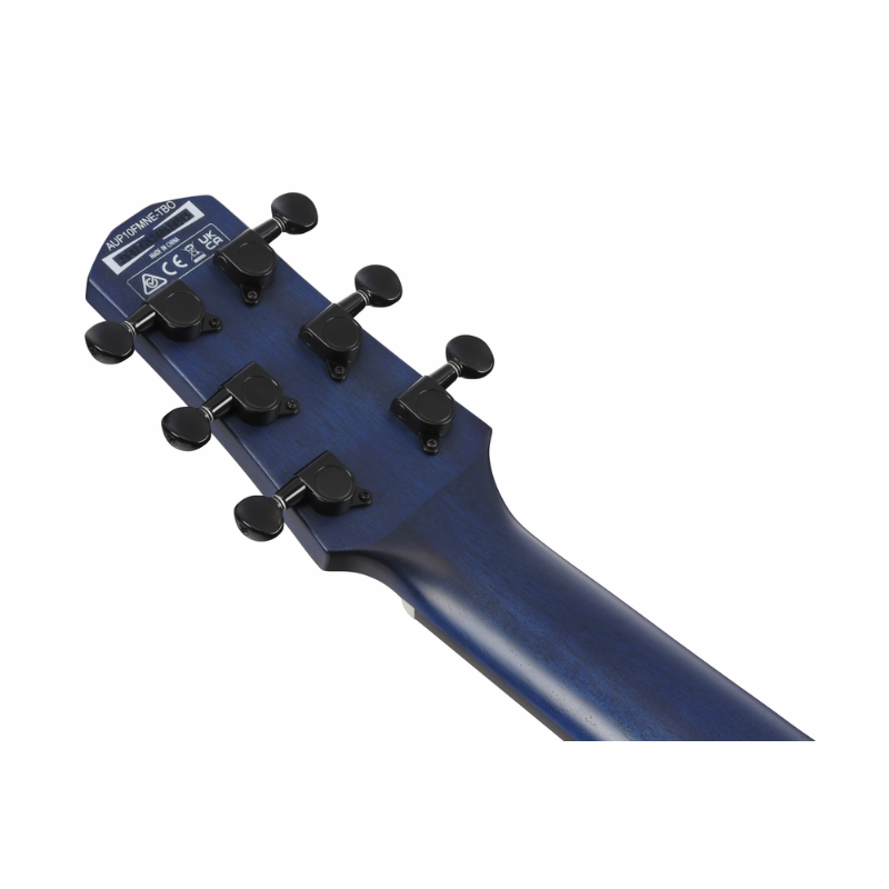 Ibanez AUP10FMNE TBO Ukulele with Stereo Sound Port and Elevated Comfort Armrest — view 5