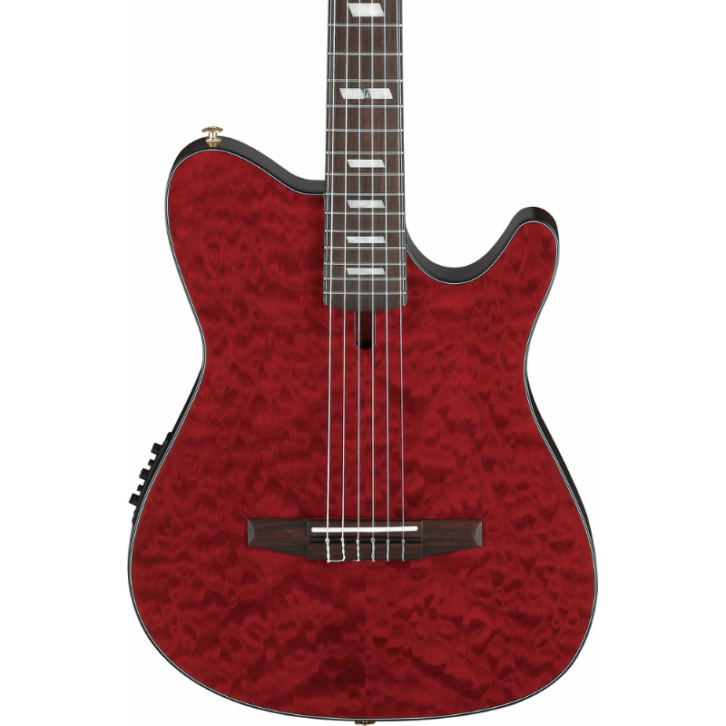 Ibanez FRH20QMN WRL Nylon String Electric Guitar — view 6