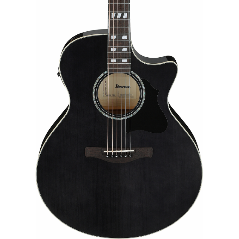 Ibanez AE170TBK Acoustic Guitar with Pickup — view 6