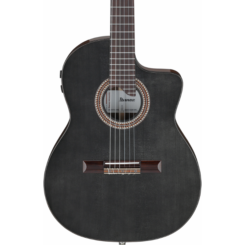 Ibanez GA360TCET BK Nylon String Guitar — view 6