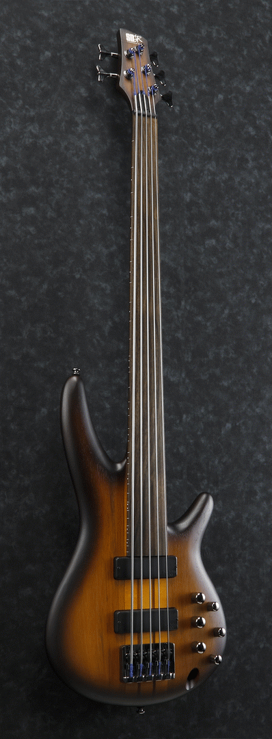Ibanez SRF705 BBF Electric 5-String Bass (Brown Burst Flat) — view 4