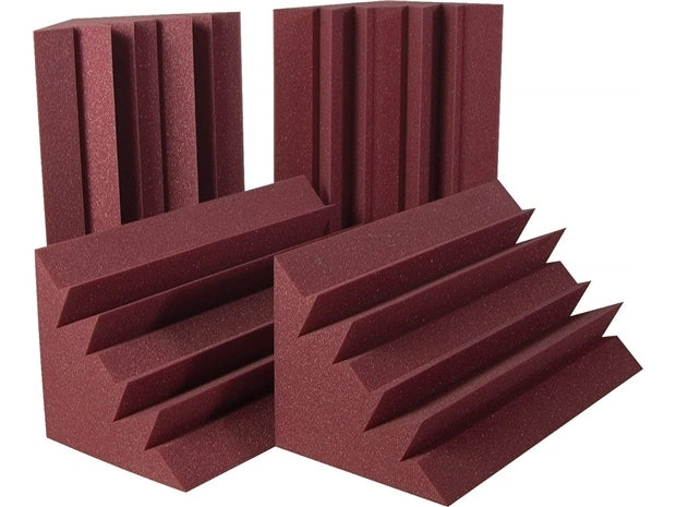 Auralex : LENRD Bass Traps - Burgundy x 4