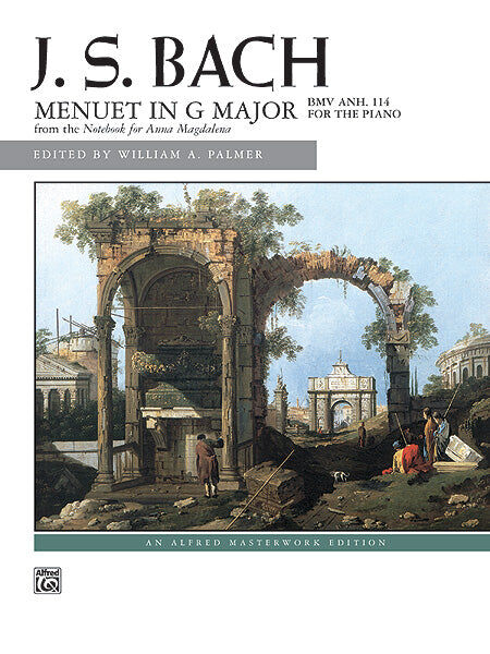 Bach Menuet in G Major BWV Anh 114 Piano Sheet Music