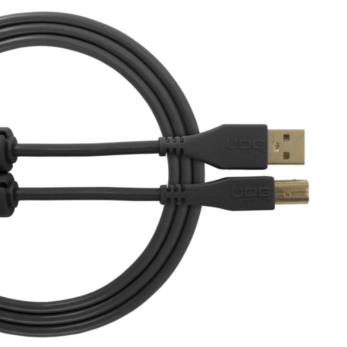 UDG Ultimate U95001 USB2 Cable A-B Black Straight 1m