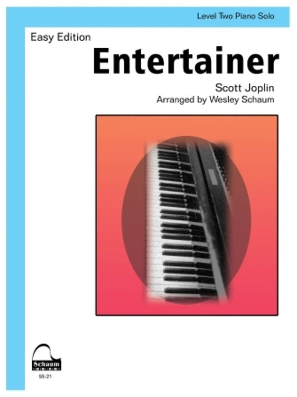 Entertainer Easy Piano Arr Schaum — view 2