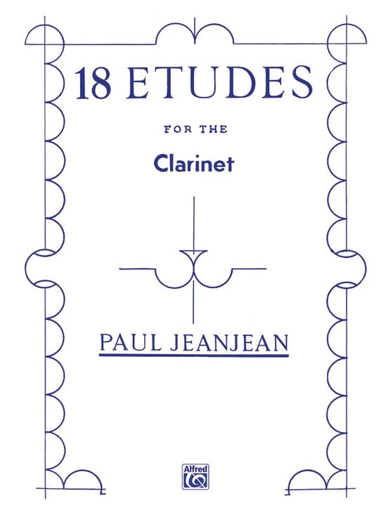 18 Etudes for Clarinet - Piano Sheet Music
