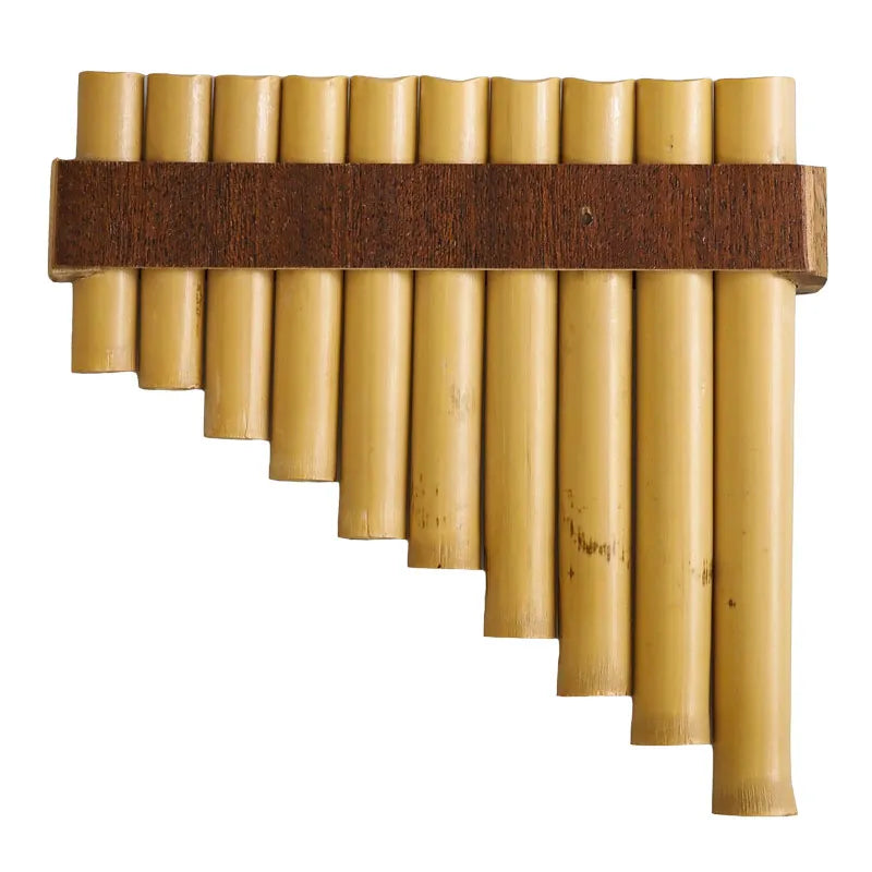 Bamboo Panpipes Syrinx 10 Note Eb (C-Eb) Made in Austria by Schwarz — view 2