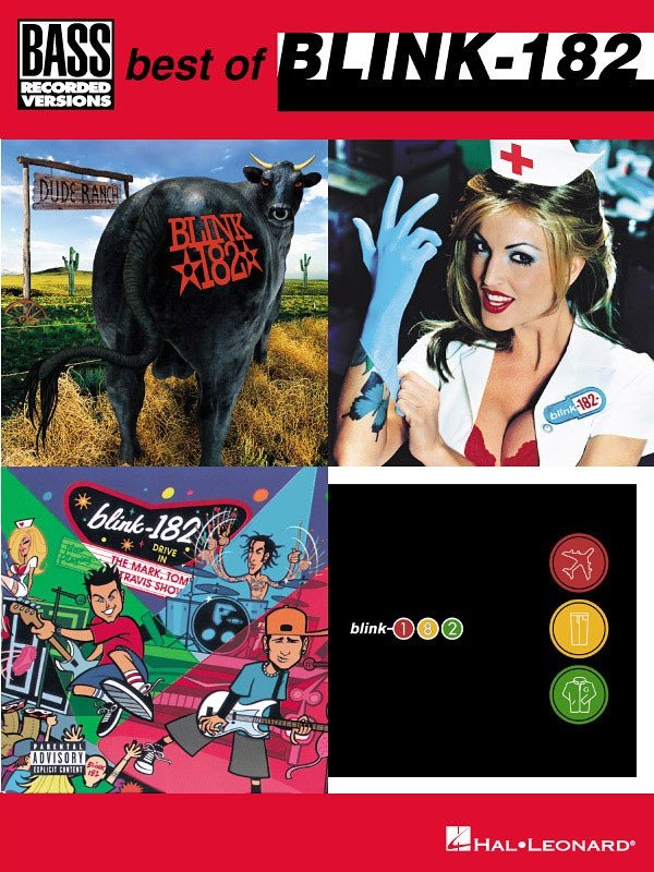 Best of Blink-182 — Bass TAB (Hal Leonard)