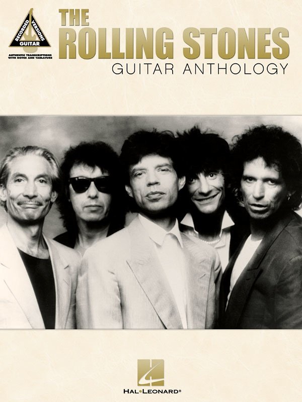 The Rolling Stones Guitar Anthology Guitar Tab Rv (Hal Leonard)
