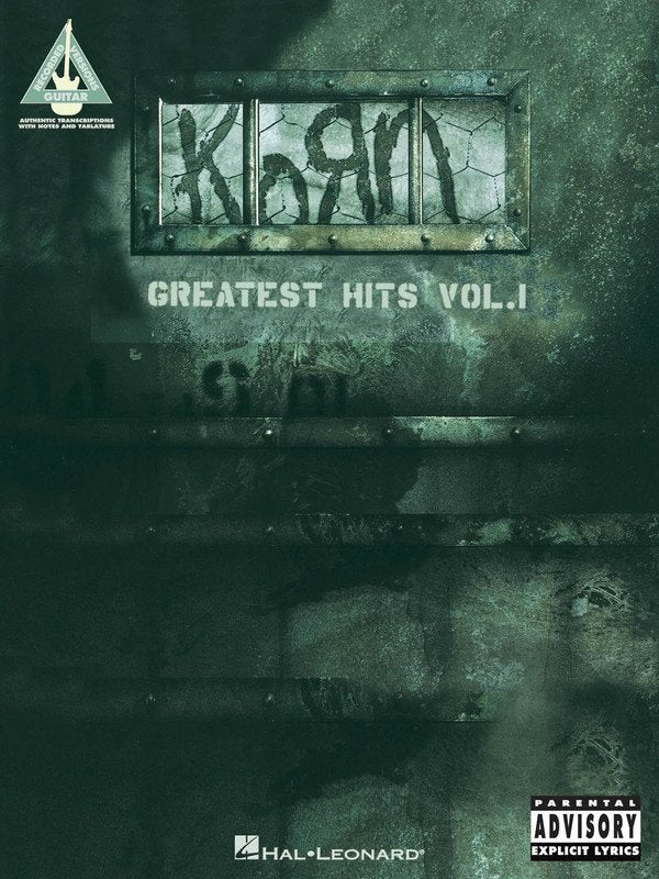 Korn - Greatest Hits Vol 1 Guitar Tab Rv (Hal Leonard)