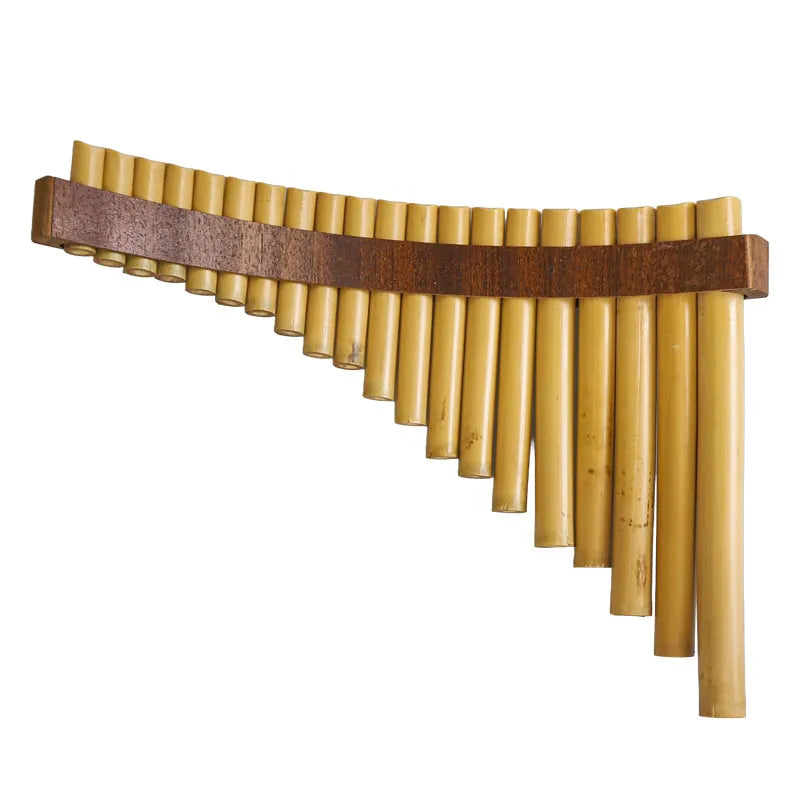 Panpipe Bamboo Roumaines Curved 20 Note C (F-D) - Made in Austria by Schwarz — view 2