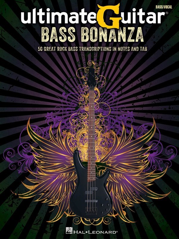 Ultimate Guitar Bass Bonanza — Bass TAB with Lyrics & Chords (Hal Leonard)