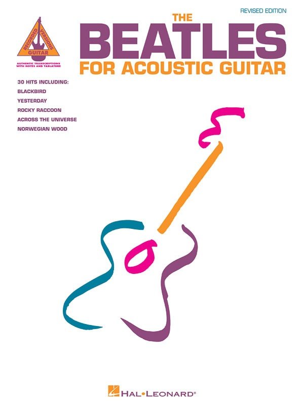 The Beatles For Acoustic Guitar Tab Rv (Hal Leonard)