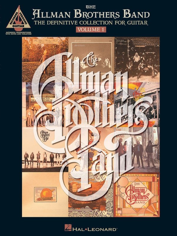 Allman Brothers: Definitive Collection for Guitar, Vol. 1 — Guitar TAB (Hal Leonard)