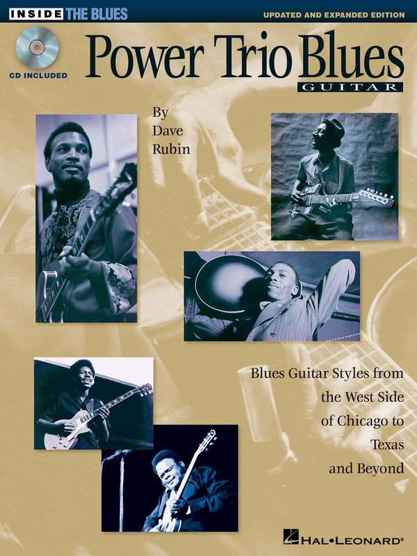 Power Trio Blues Guitar — Guitar TAB, Book & CD (Hal Leonard)