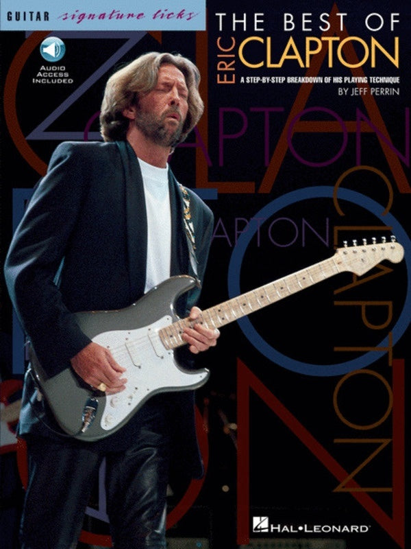 The Best Of Eric Clapton Signature Licks TAB Book/Online Audio (Softcover Book/Online Audio)