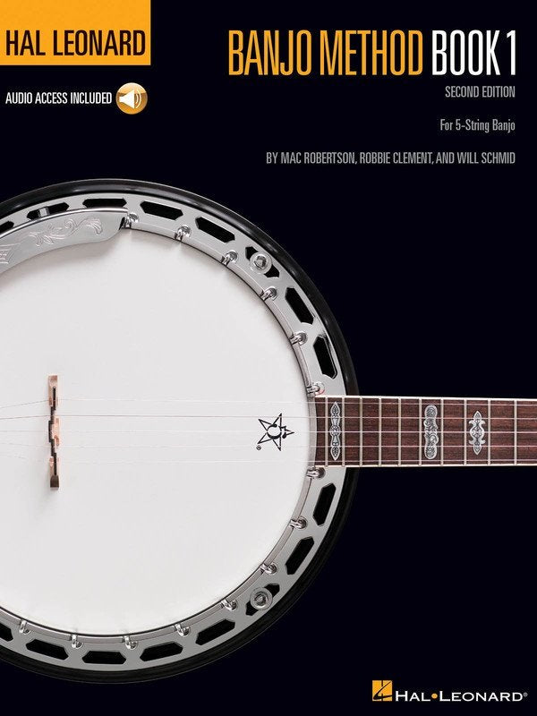Hal Leonard Banjo Method, Book 1 — TAB, 2nd Edition — Book/Online Audio (Hal Leonard)