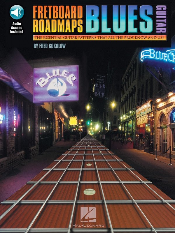Fretboard Roadmaps Blues Guitar Bk/Ola (Hal Leonard)