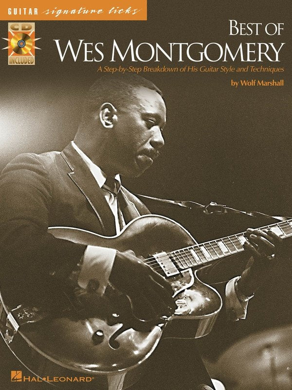 Best of Wes Montgomery — Guitar Signature Licks, Book & Online Audio (Hal Leonard)