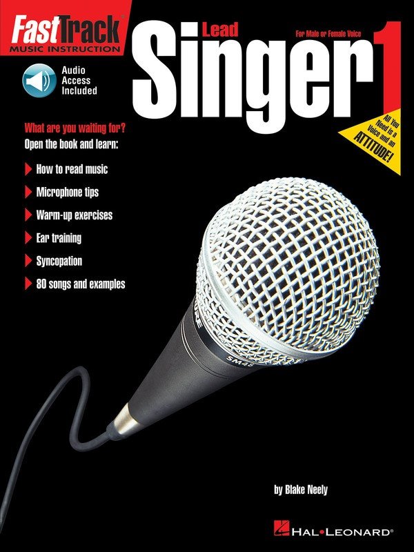 FastTrack Lead Singer Method, Book 1 — Book & Online Audio (Hal Leonard)