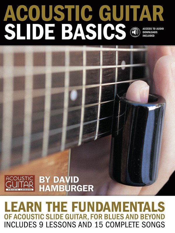 Acoustic Guitar Slide Basics — Guitar TAB, Book/Online Audio (String Letter Publishing)