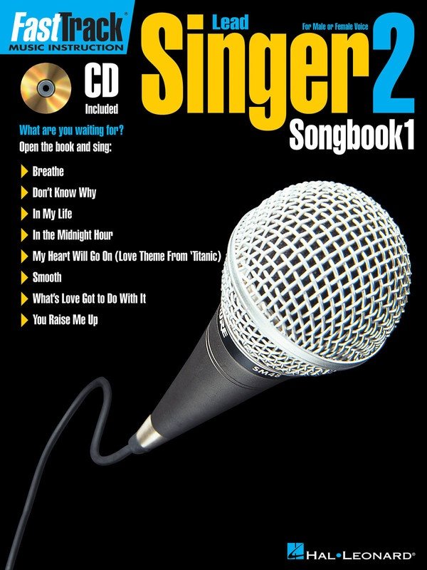 FastTrack Lead Singer Songbook 2 — Book & CD (Hal Leonard)