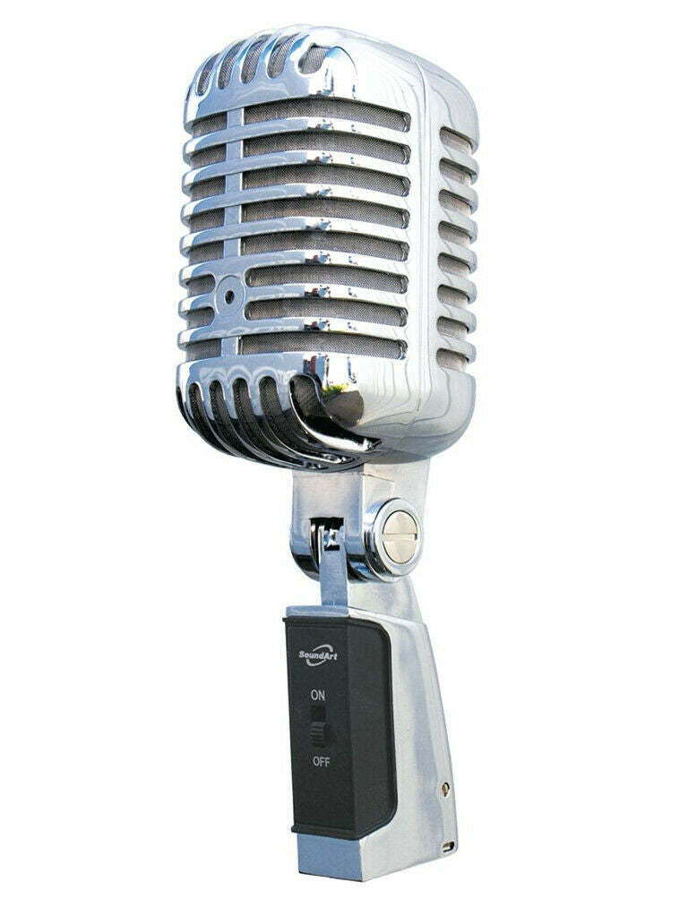 Soundart Dynamic 'Elvis' Microphone Birdcage Vintage-Style