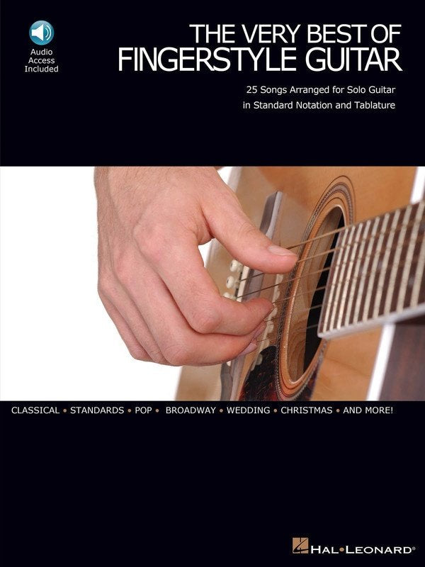 The Very Best of Fingerstyle Guitar TAB — Book/Online Audio (Hal Leonard)