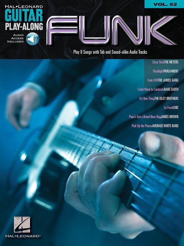 Guitar Play-Along Vol. 52: Funk Guitar — TAB Book/CD (Hal Leonard)