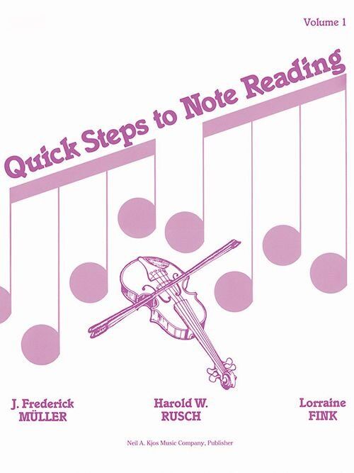 Quick Steps to Notereading Volume 1 for Cello - 20 Pages
